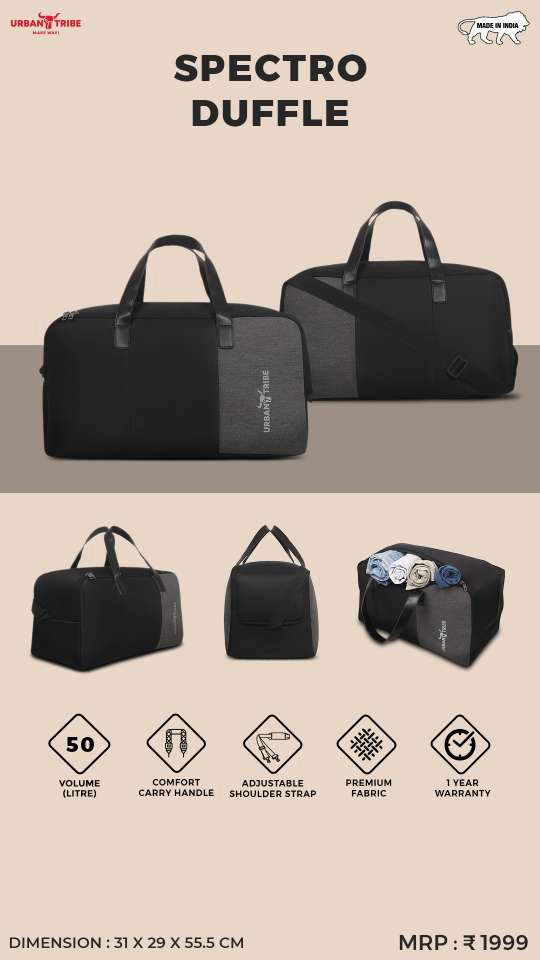 SPECTRO DUFFLE Travel Bag